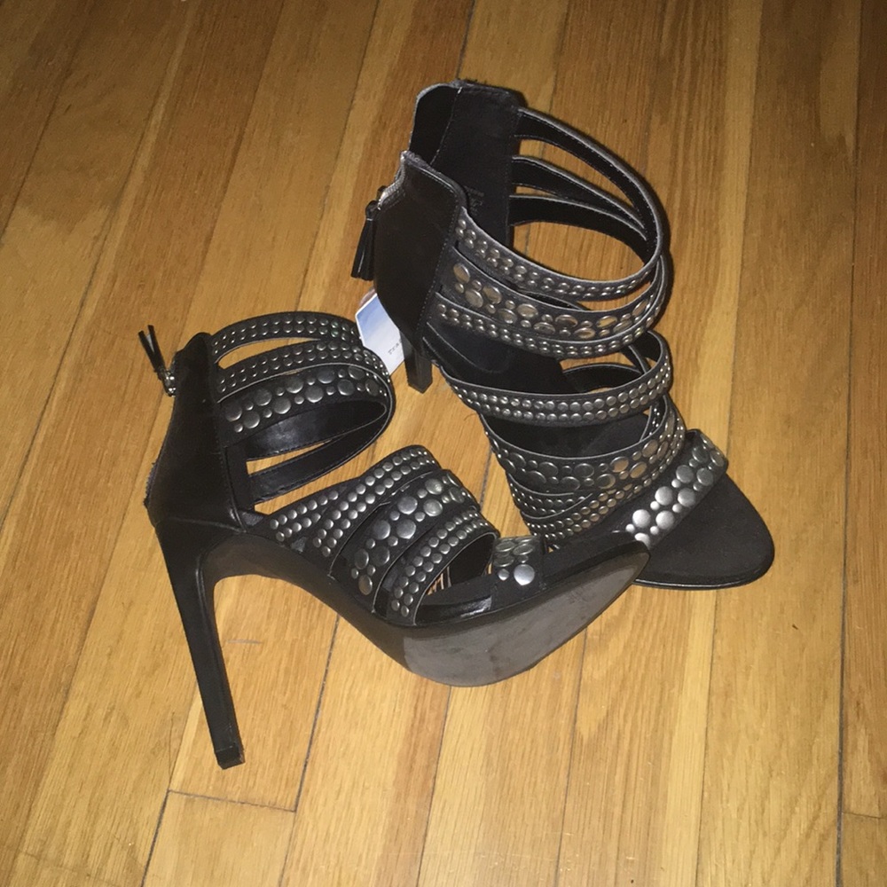 Zara black heels